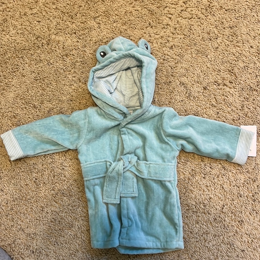 NWT Baby Frog Robe - Picture 1 of 3